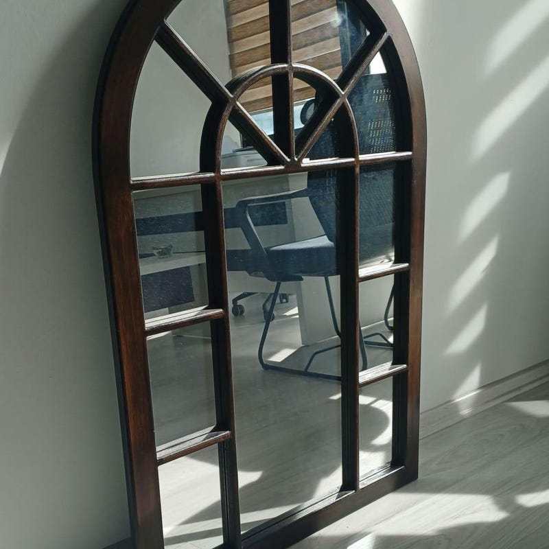 Arched Window Frame Mirror - Etsy