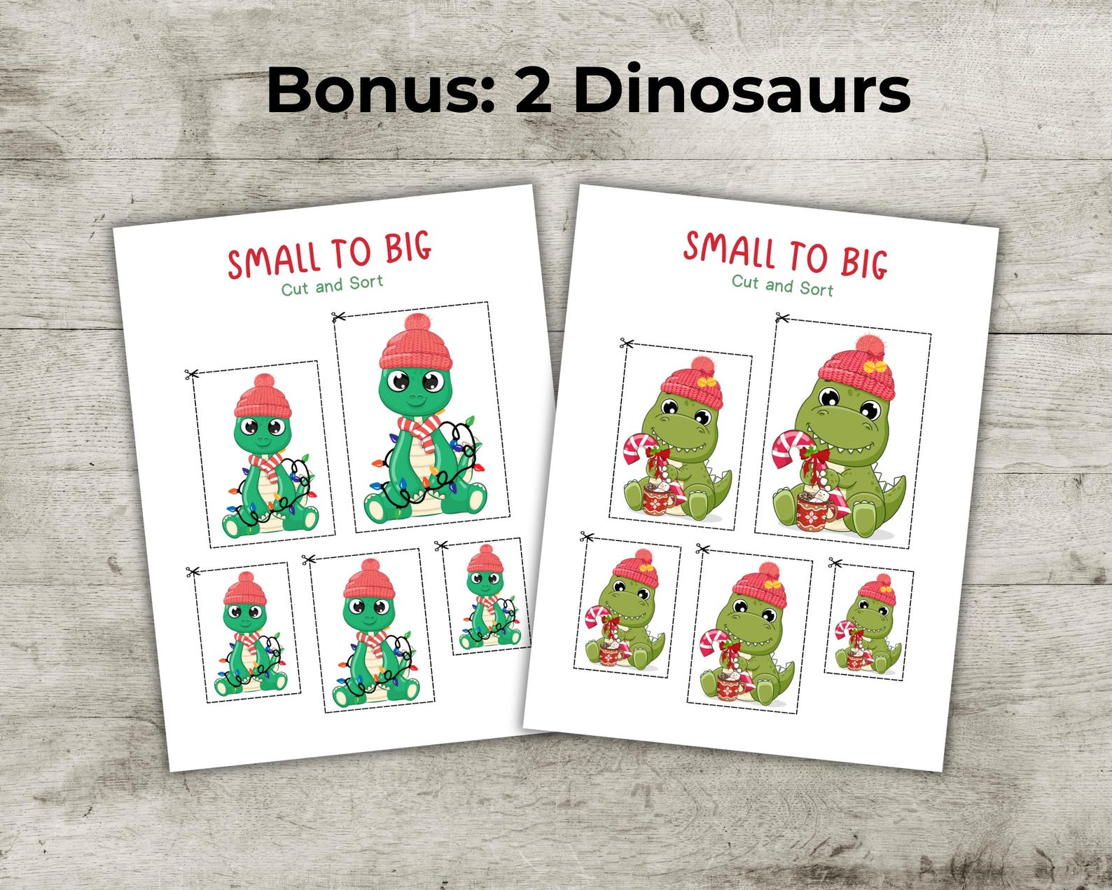 Christmas Baby Animals Sorting Printable | Educational Activity for ...