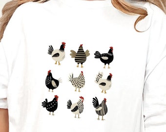 Chicken Shirt, Farm Life Tee, Homestead Shirt