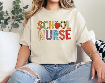 School Nurse Shirt, Back To School Tee