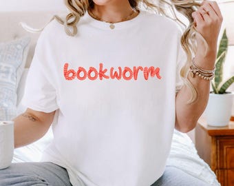 Bookworm Shirt, Literary Reading Tee, Gift for Book Lover