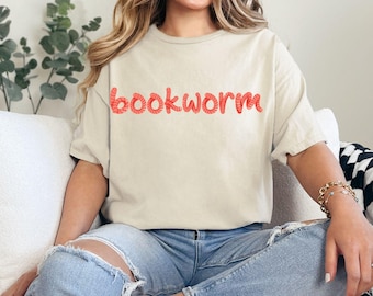 Camiseta de algodón para amantes de la lectura, camiseta literaria para lectores, regalo para profesores.