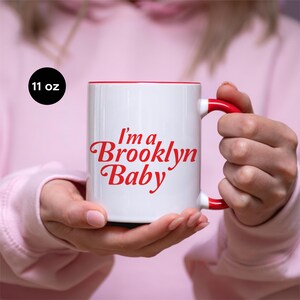 Unique Brooklyn Coffee Mug - Cozy up with the Brooklyn Baby Mug - Lana Del Rey Inspired - Gift for Her -A Chic Gift for the City Girl