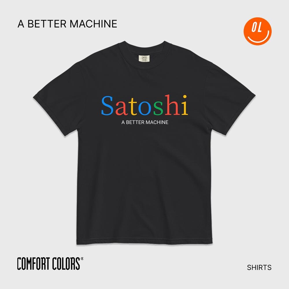 Satoshi A Better Machine Comfort Colors Search Engine Font Garment