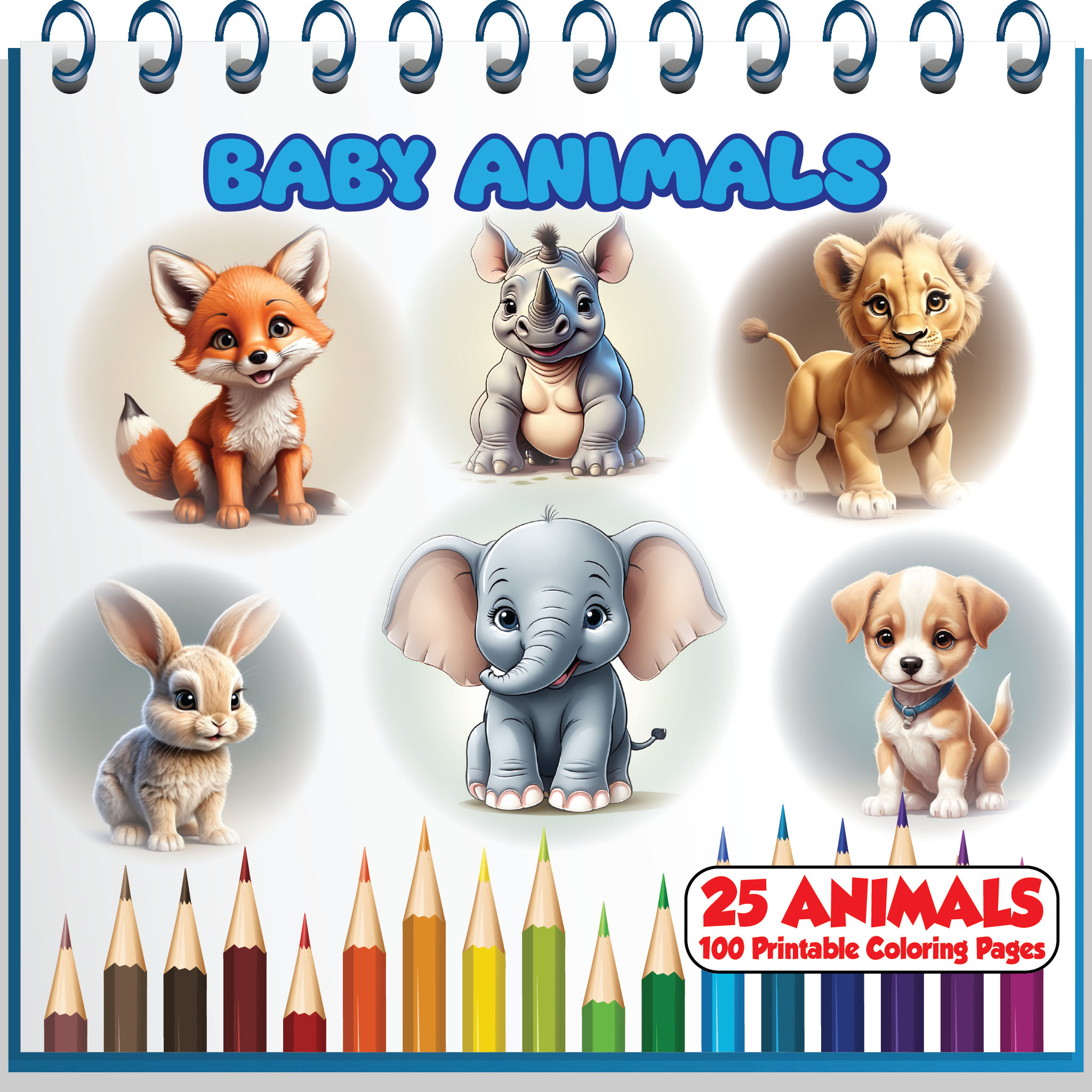 100 Printable Coloring Pages for Kids, Toddlers, Preschoolers, Coloring