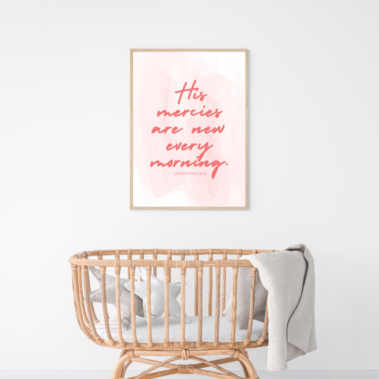 Lamentations 3:21, Faith Printable, Bible Verse Art, Christian Home ...