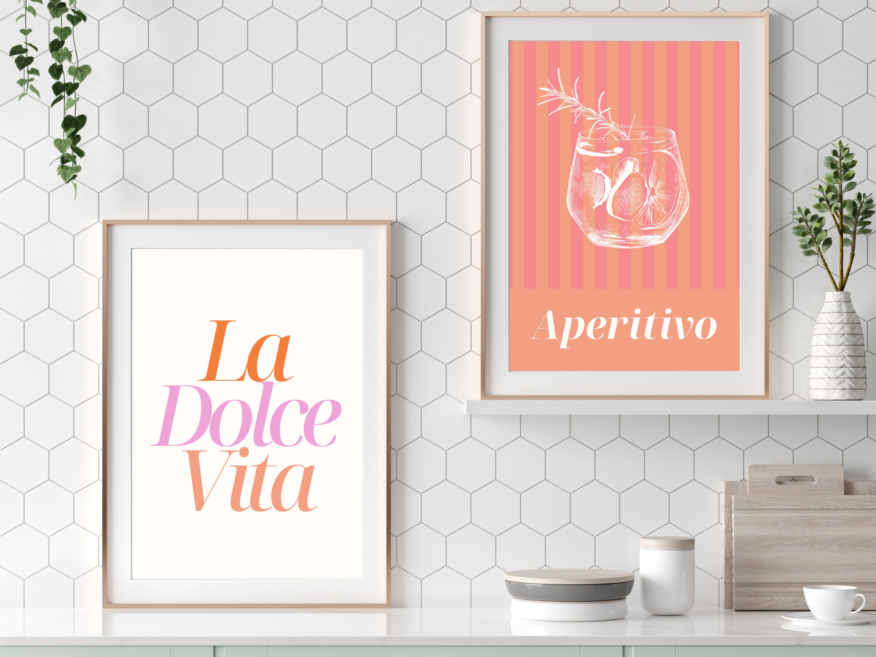 Aperitivo Bar Cart Art, Bar Cart Sign, Drinking Wine Quote, Bar Cart ...