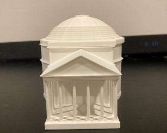 Rotunda Model - University of Virginia Landmark with Hidden Storage
