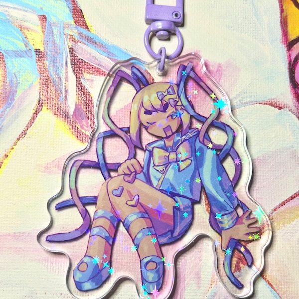 Bedürftiger Streamer Overload K-Angel 3 ”Schlüsselanhänger Charm