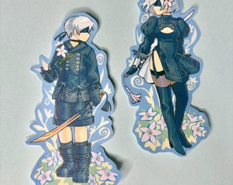 Pegatinas de NieR Automata XL