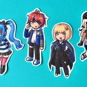 Hundred Line Holographic Stickers