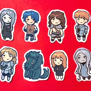 Fear & Hunger Mini Holographic Sticker Set