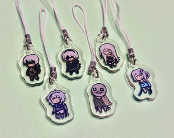 Accesorio para teléfono de la serie NieR de 1 pulgada