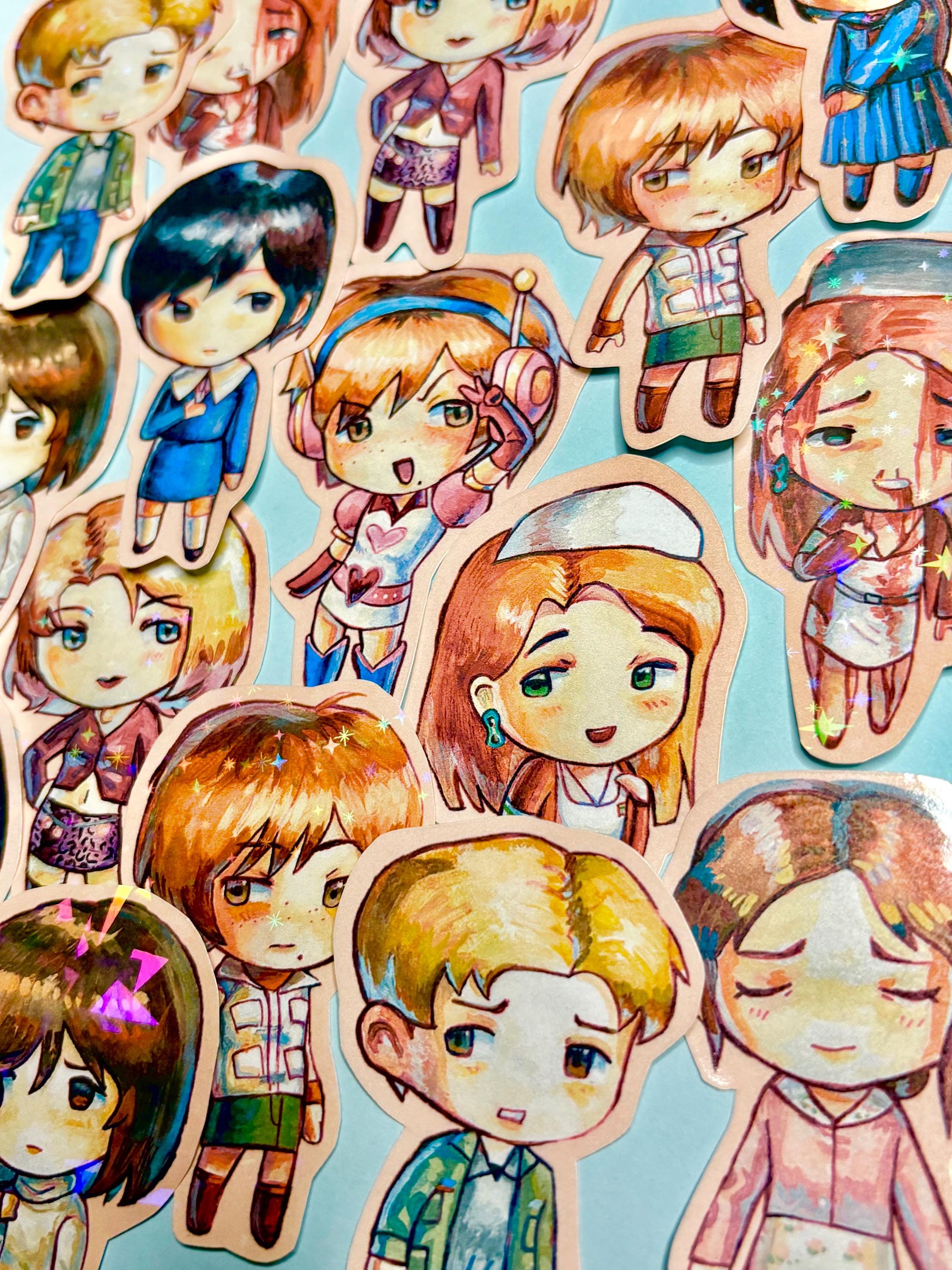 Hunger Game Stickers Holographic - Etsy, image size:2250x3000