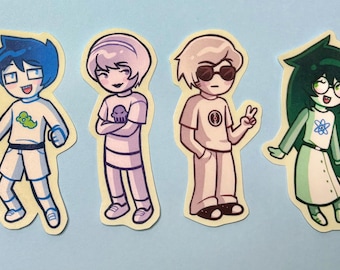 Homestuck Beta Kids Holographic Stickers