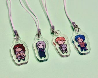 Fear & Hunger 1” Phone Charm