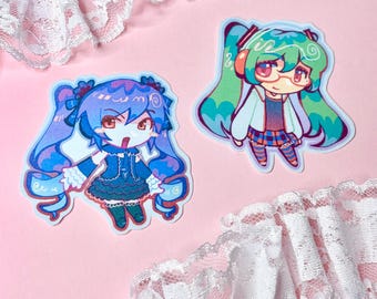 Pegatinas holográficas del módulo Project Diva