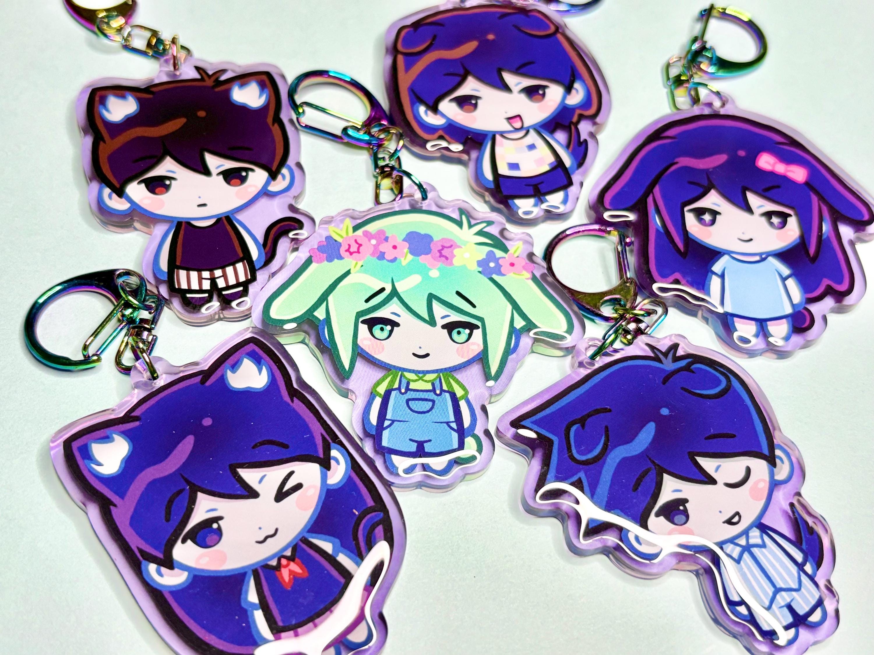 Omori Chibi Animals 2.5” Keychain Charm - Etsy