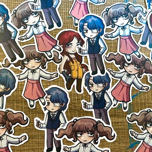 FINAL STOCK Fear & Hunger Termina Holographic Stickers