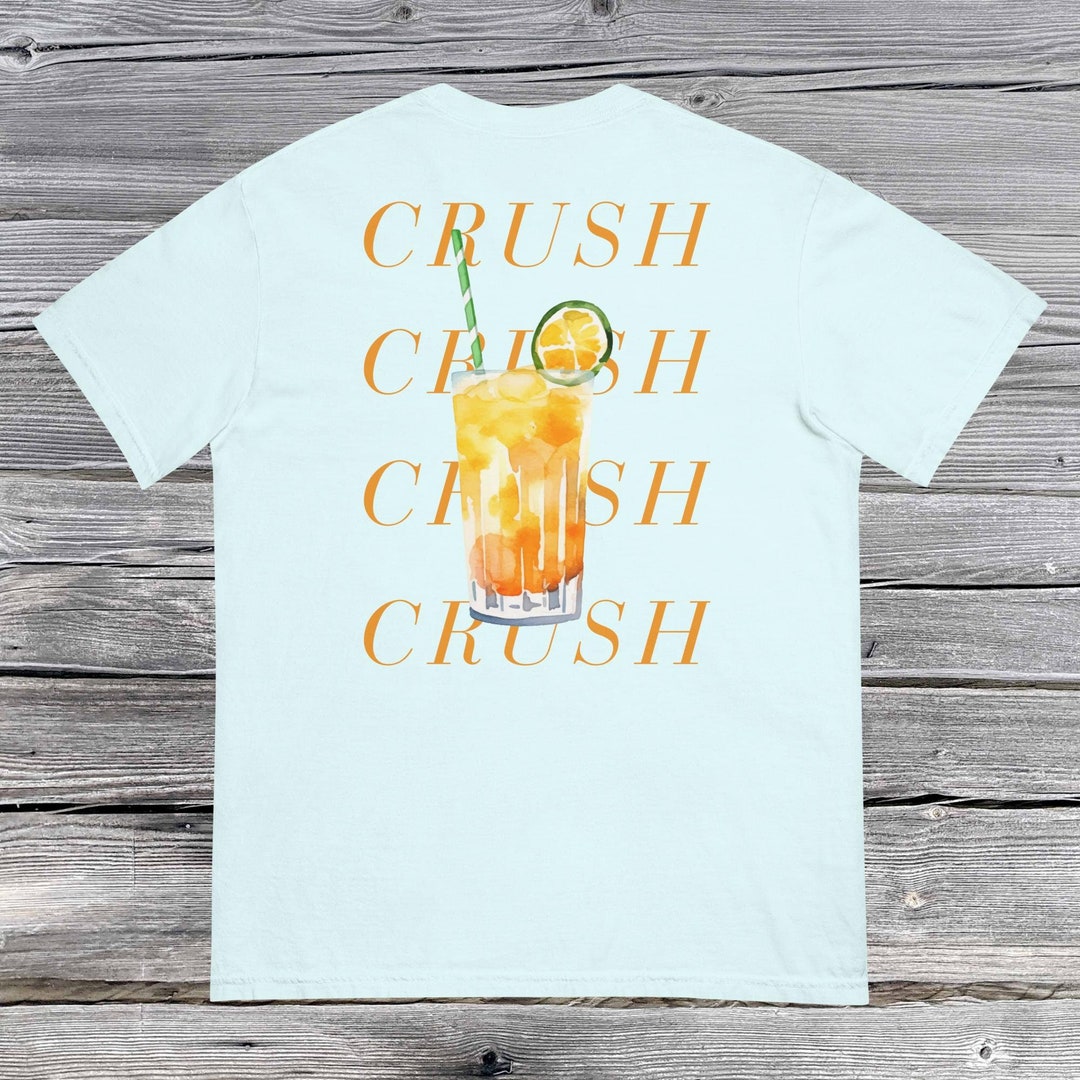 Dewey Beach Orange Crush Tshirt, Orange Crush Dewey Beach Cocktail