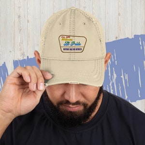 National Park Service Pride Hat, Queer Ranger Embroidered Dad Hat, Pride Merch
