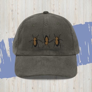 Gorra bordada unisex Vintage Beetle Cottagecore Bug Lover