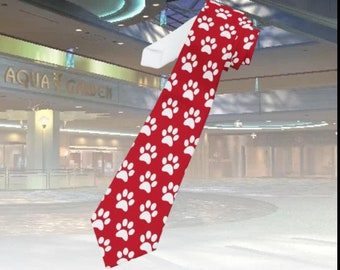 ★HONKYO★ Pawprint tie Pawprint Tie