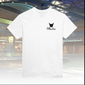 Mishima Silhouette Parody Embroidered Crewneck T-shirt