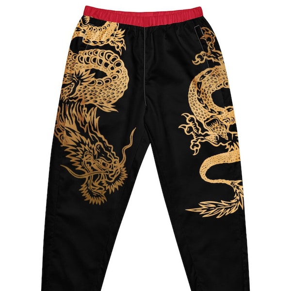 Martial Arts Chinese Dragon Design Track Pants - 3 COLOURS