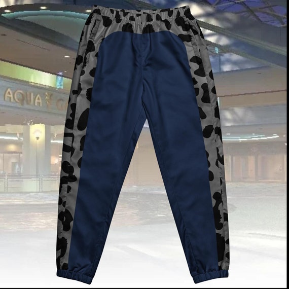 King Leopard Print Track Pants - Etsy