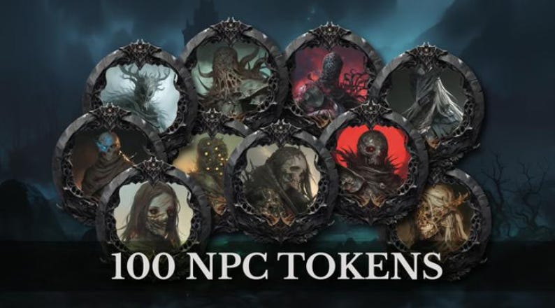 Ultimate Horror Map and Token Collection: 500+ Digital Designs of Dark ...