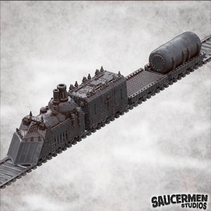 Armored Train with tracks – Trench Warfare