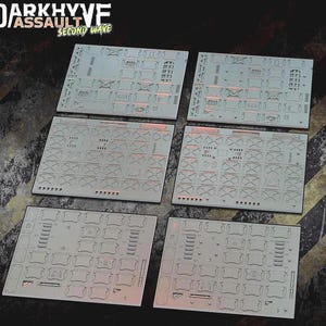 Asalto de DarkHyve: Segunda oleada – Baldosas de 6 pulgadas