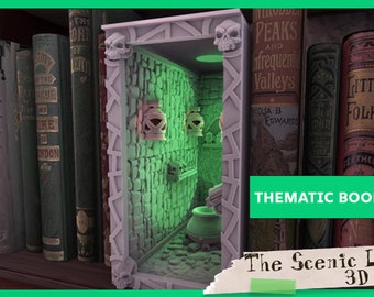 The Scenic Library 3D - Bookknooks tematici