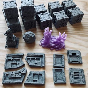 HeroQuest Kellars Keep Token Set – Upgrade for Board Game Cardboard Pieces