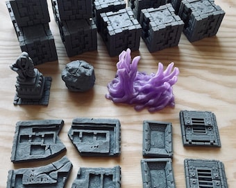 HeroQuest Kellars Keep Token Set – Upgrade for Board Game Cardboard Pieces