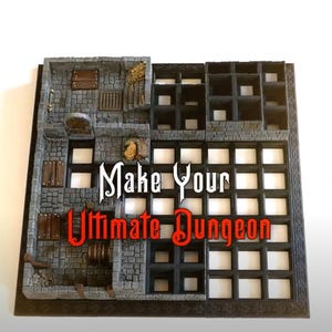 BLOCS DUNGEON Le donjon ultime - Grand kit de démarrage - 84 blocs