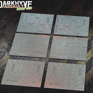 DarkHyve Assault: Second Wave – tegels van 6 inch