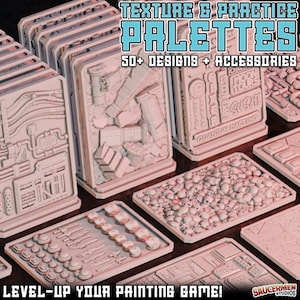 Texture & Practice Palettes for Artists - All New 2025 Collection