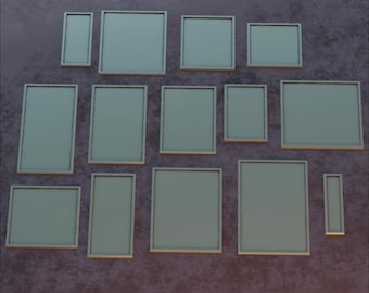 Bandejas de movimiento de base cuadrada de 30 mm: Accesorios de Wargaming
