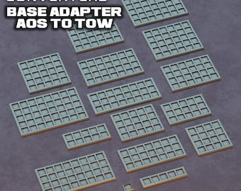 Movement Tray 20-25mm Square Base Converter