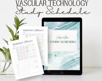 Vascular Technology Registry Study Schedule- Sonography/ Ultrasound