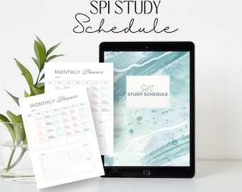 SPI Study Schedule