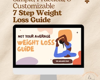 Simple Weight Loss Guide for Beginners | Practical, Customizable Plan | No Diet Rules, No Overwhelm