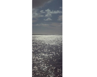 Original Printed Yoga Mat -  'Sparkling Waters', Wellness Gift, Best for Workouts and Meditation