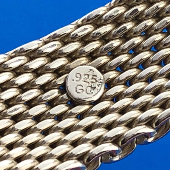 Stunning Sterling Silver 925 Polished Snake Link … - image 8