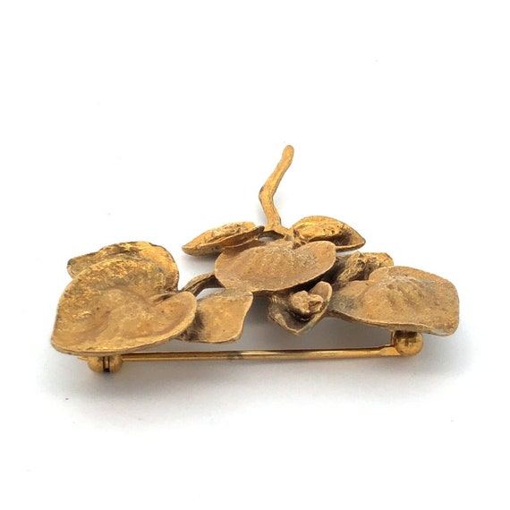 The Museum Company TMC Gold Plated Pewter Eucalyp… - image 3