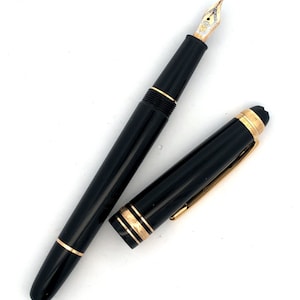 Mont Blanc 14K Yellow Gold 75 Years Anniversary Meisterstuck Fountain Pen