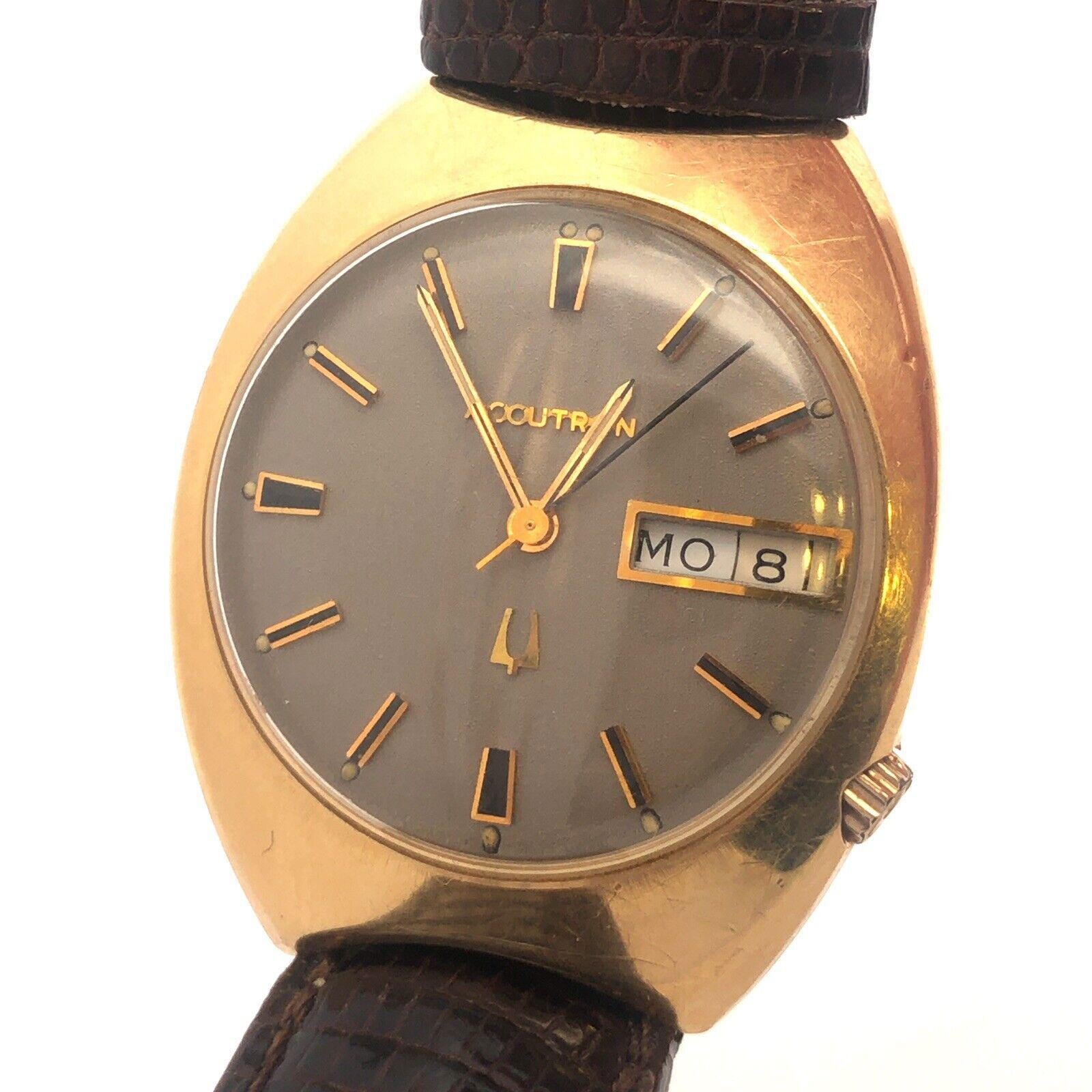 14k gold bulova accutron - Etsy 日本