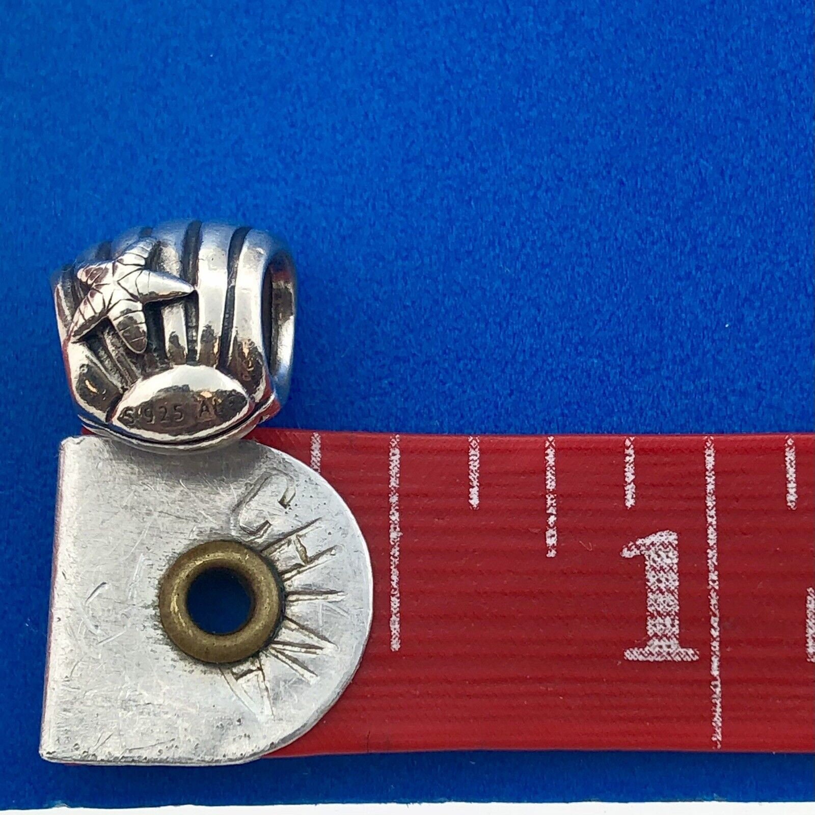 Authentische Pandora Sterling Silber 925 Muschel Seestern Charm 